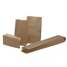 Brown Kraft Paper Bread Bag